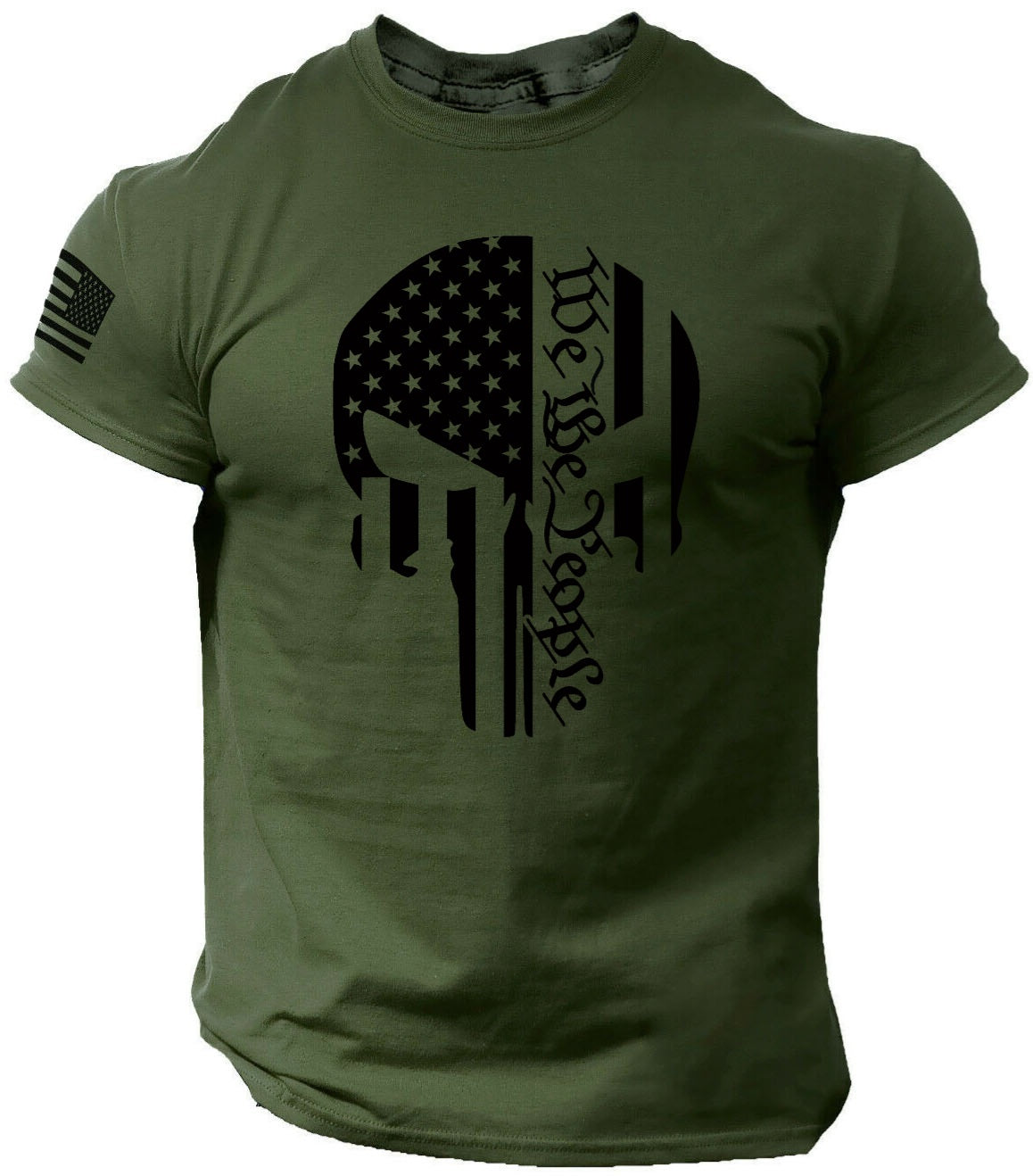 We The People Skull USA T-Shirt
