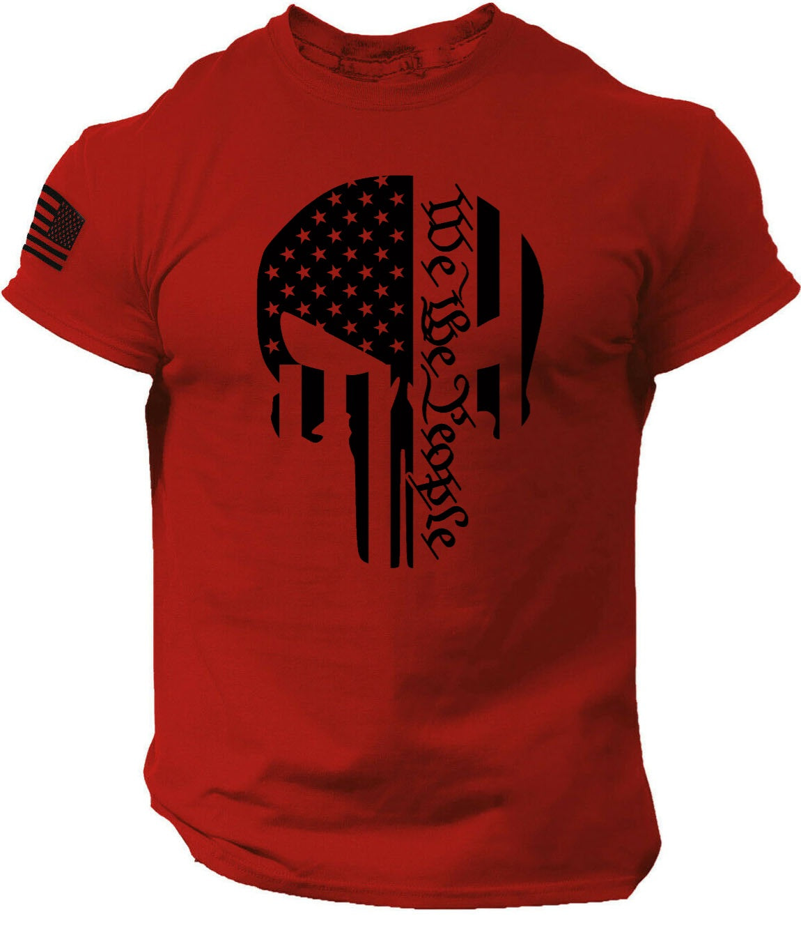 We The People Skull USA T-Shirt