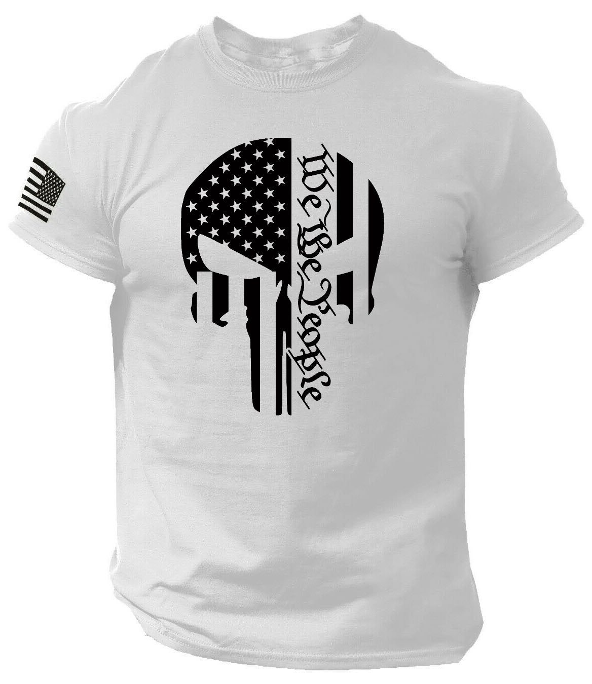 We The People Skull USA T-Shirt