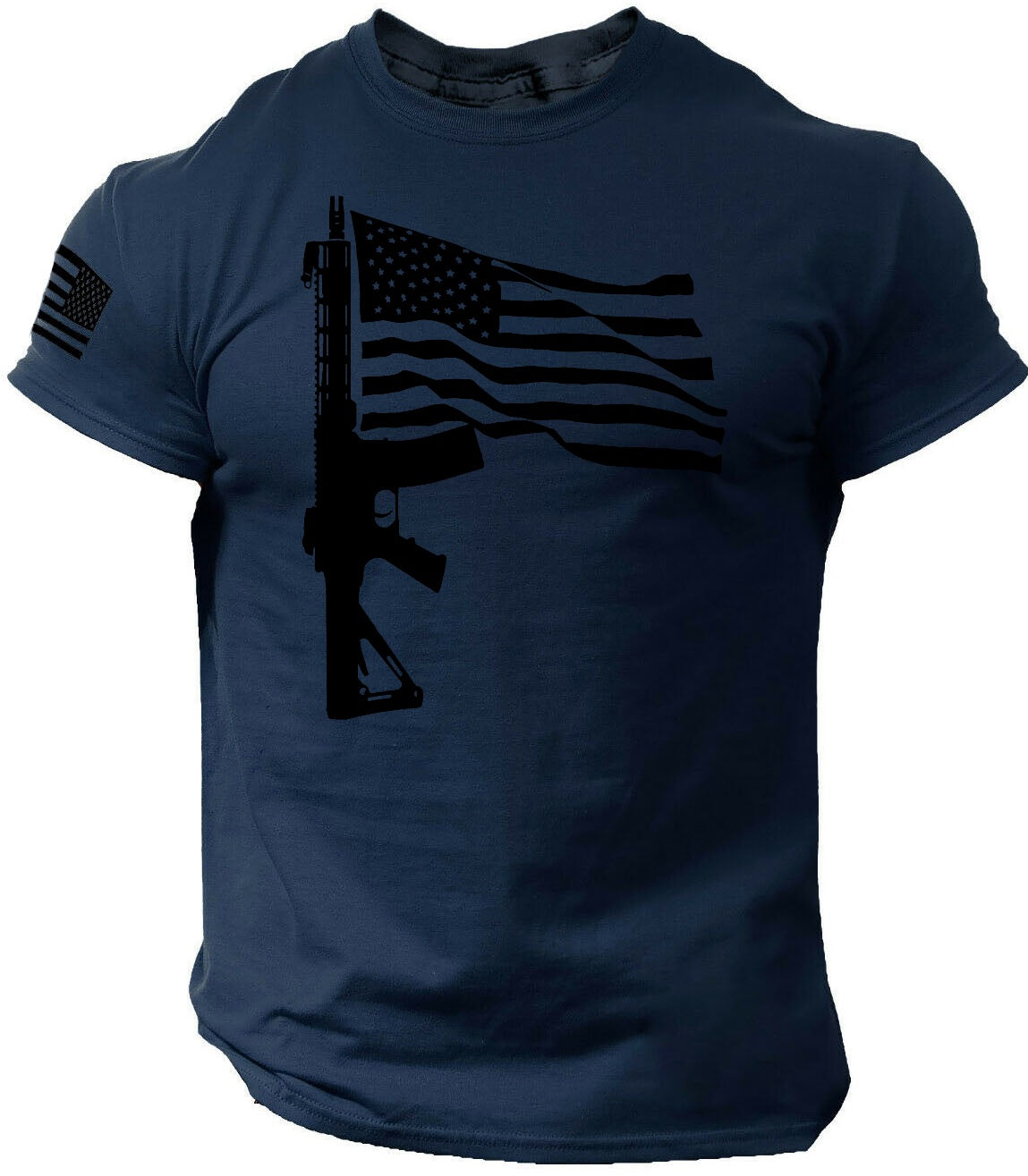 AR15 Flag T shirt