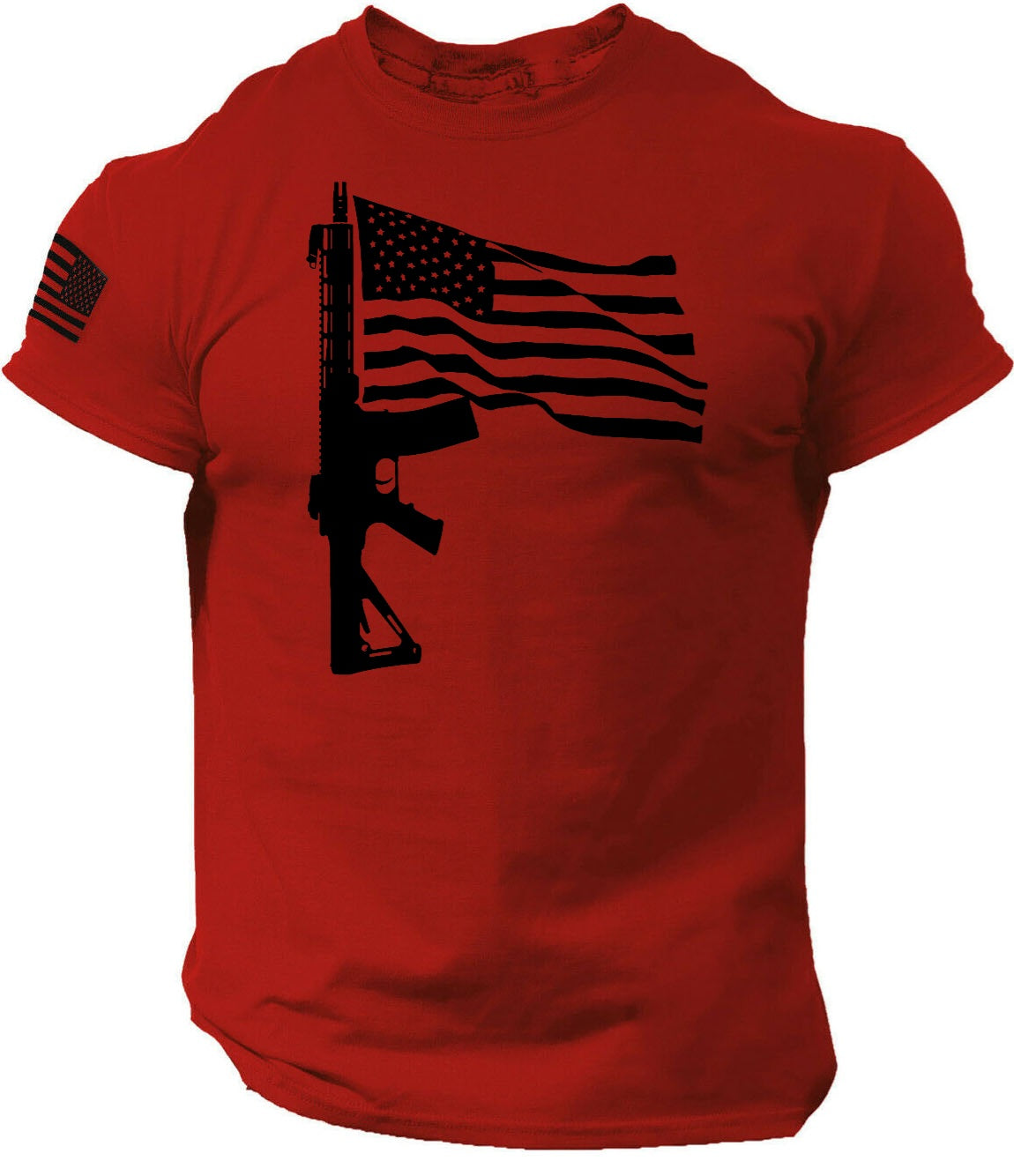 AR15 Flag T shirt