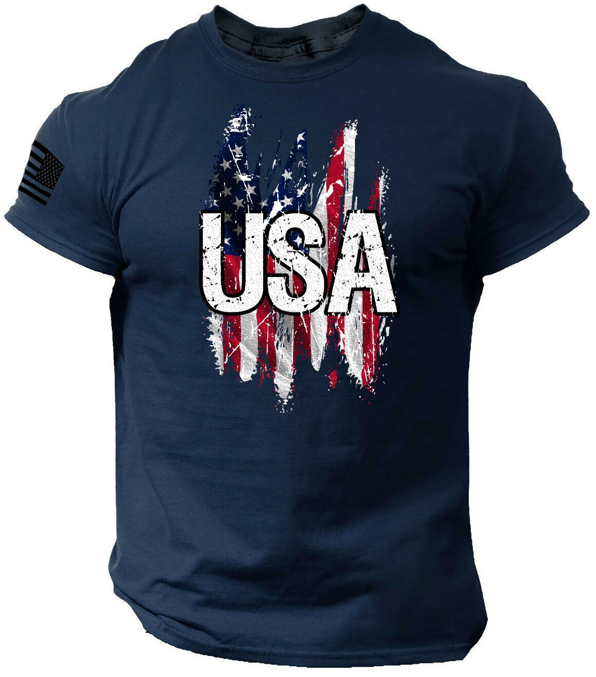 American flag Patriotic USA T shirt