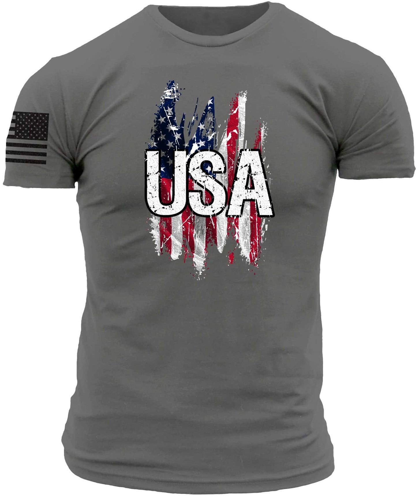 American flag Patriotic USA T shirt