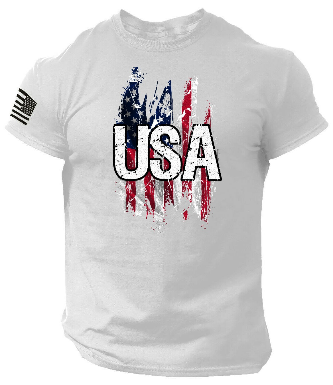 American flag Patriotic USA T shirt