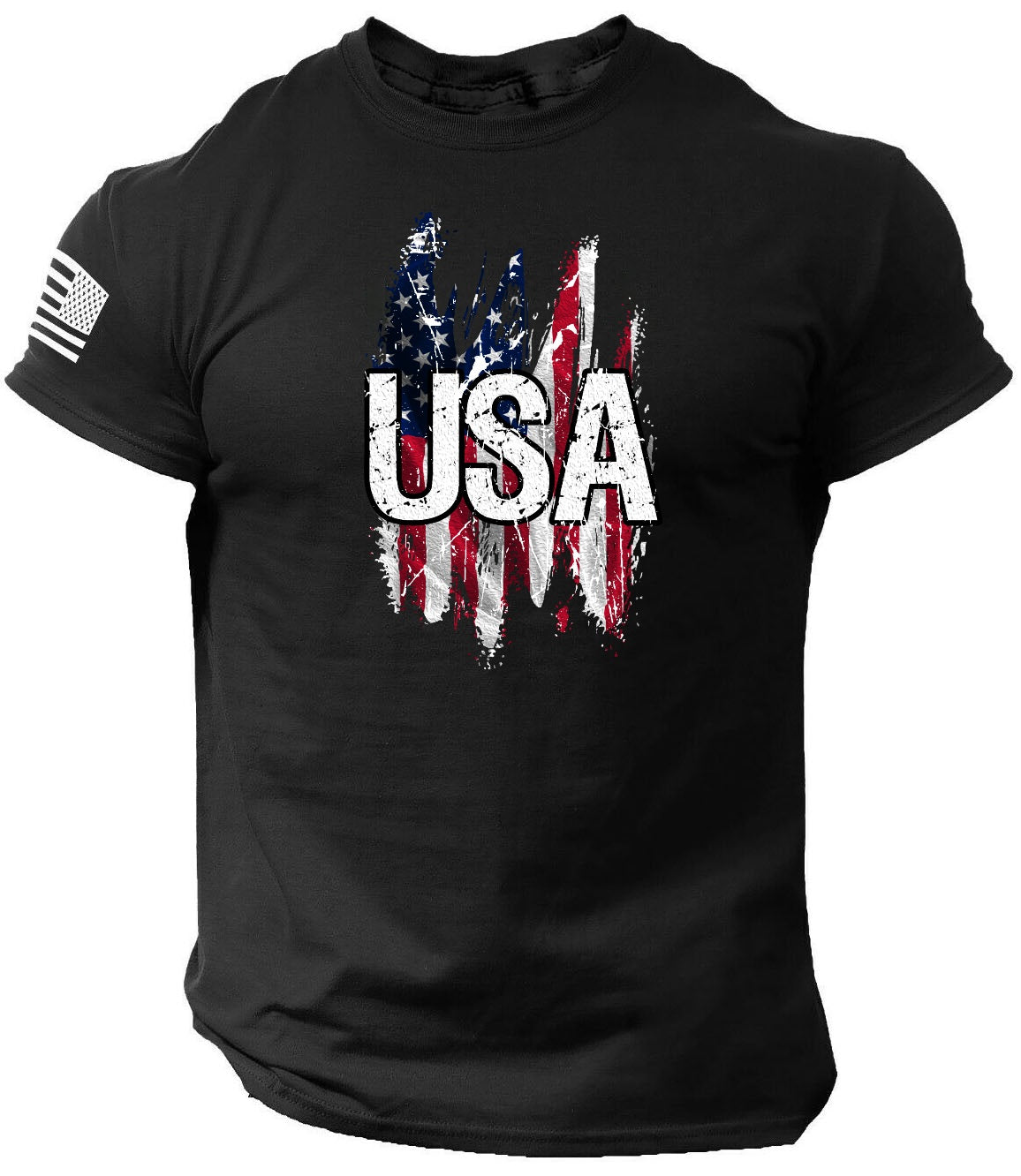 American flag Patriotic USA T shirt