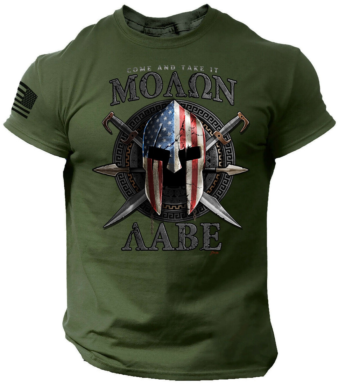 Molon Labe warrior